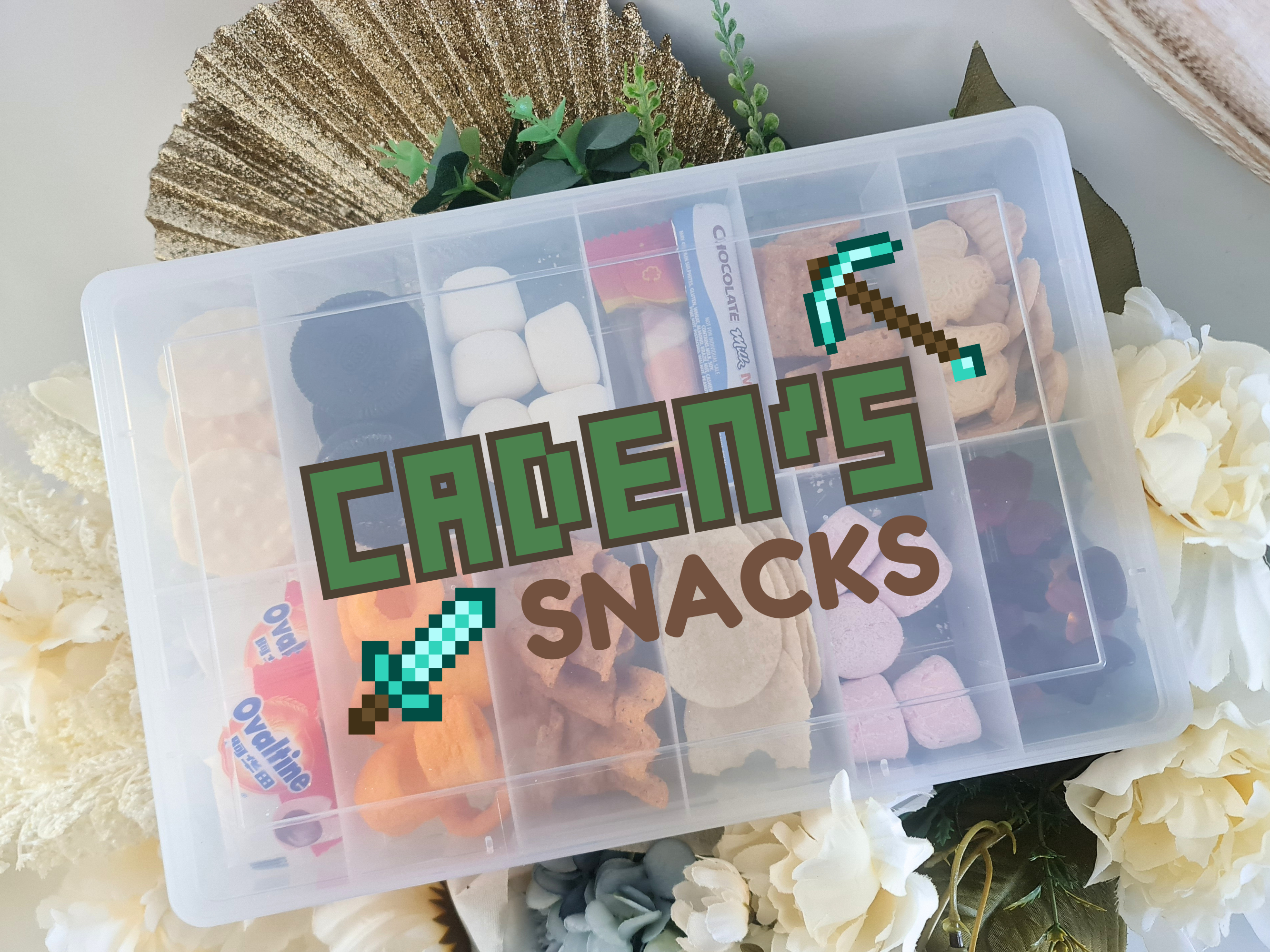 Custom Snack Box for Kids – UV Printed with Name or Design