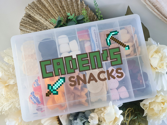 Custom Snack Box for Kids – UV Printed with Name or Design
