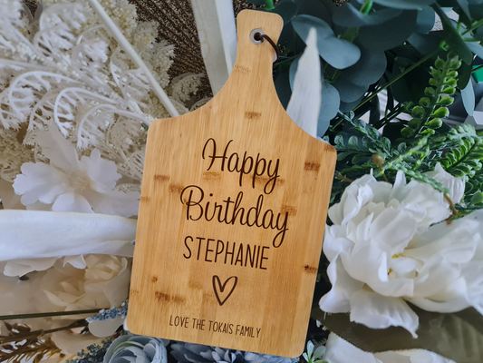 Engraved Serving Board – Perfect for Couples or Families