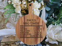 Personalised Laser Etched Serving Boards