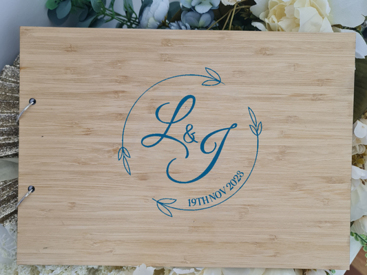 Bridal Shower Guest Book – Custom Acrylic or Timber Keepsake