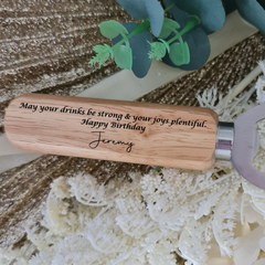 Custom Keyring Bottle Opener – Personalised Design