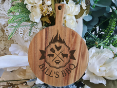 Personalised Laser Etched Serving Boards