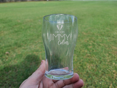 Personalised 400ml Schooner Glass – Custom Etched Beer Glass