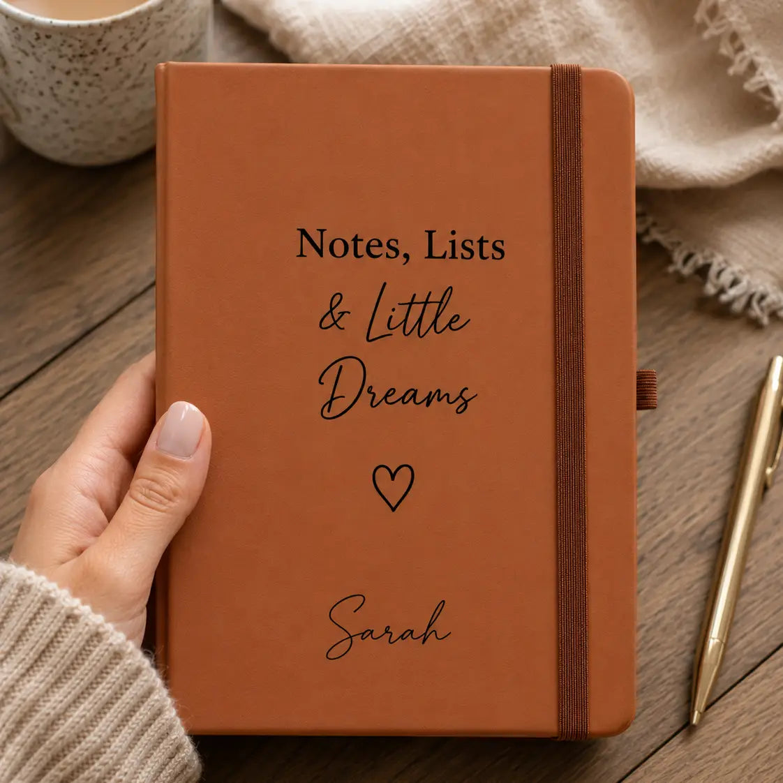Personalised Journal – Custom Engraved Notebook