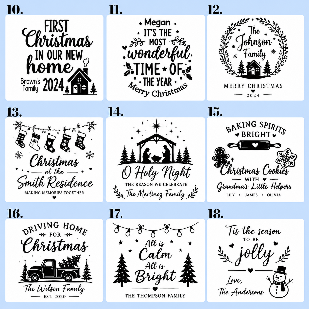 Personalised Holiday Cheese Board – Unique Christmas Gift Idea