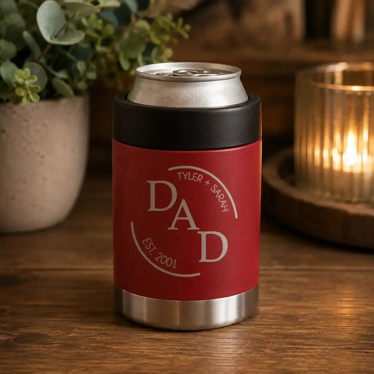Fathers Day Stubby Cooler | Personalised Can Cooler Gift Evermore Gifts & Favours