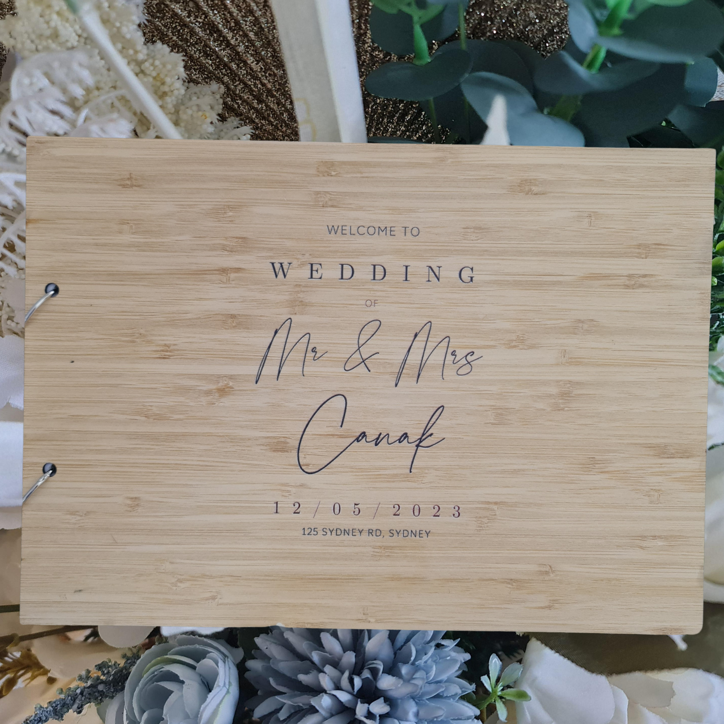 Custom Event Guest Book – Perfect for Weddings, Birthdays or Anniversaries