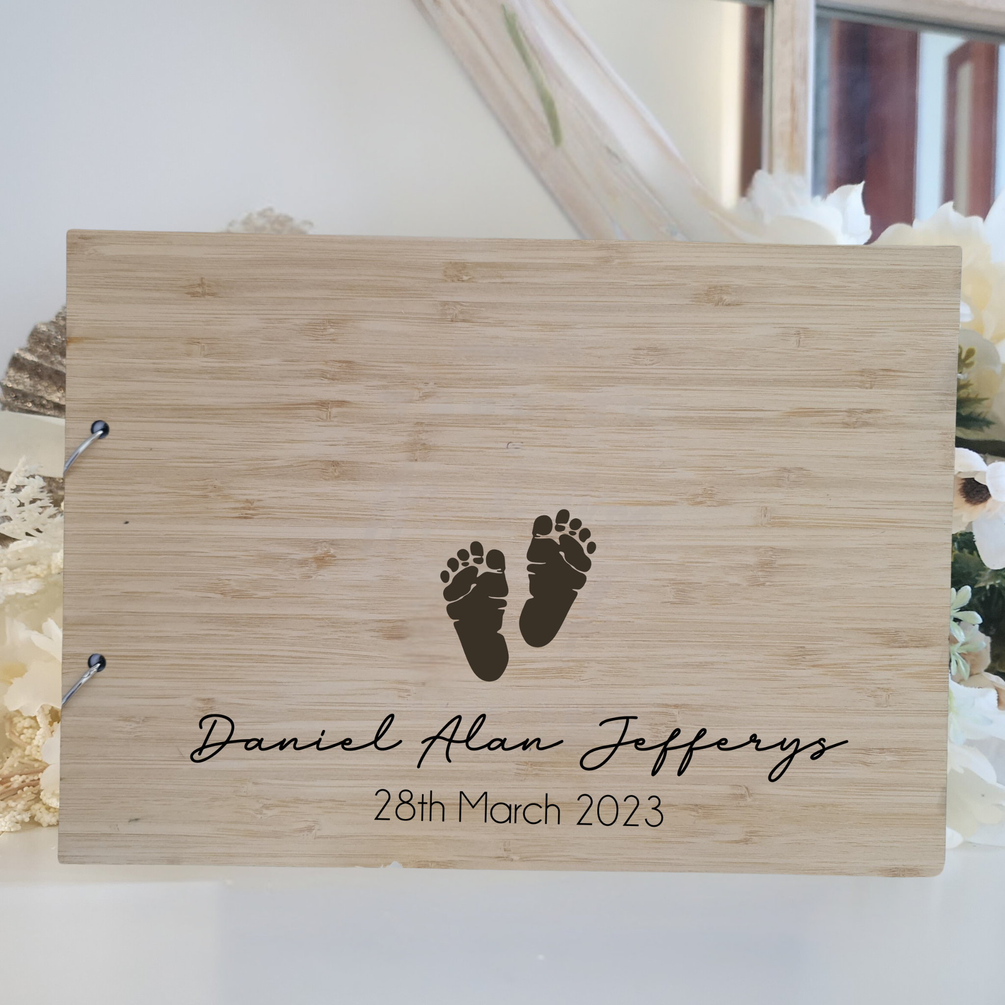 Personalised Baby Book – Custom Name Memory Keepsake