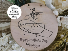 Personalised DIY Kids Drawing Plaques – A Creative Keepsake Made with Love