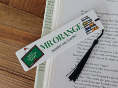 Printed Teacher Bookmark – Personalised End of Year Gift