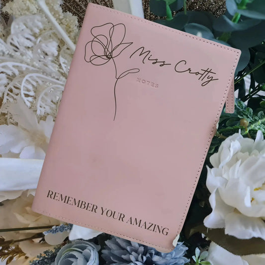 Personalised Notebook Journal – Custom Gift Idea Evermore Gifts & Favours