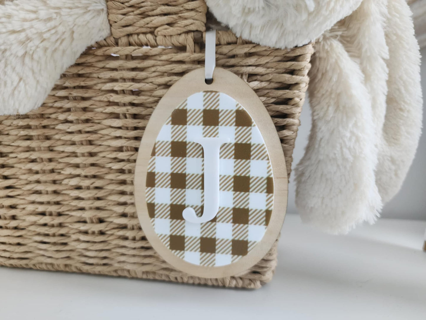 Easter Bag Tag – Custom Etched Name Decoration