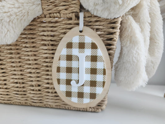 Easter Bag Tag – Custom Etched Name Decoration