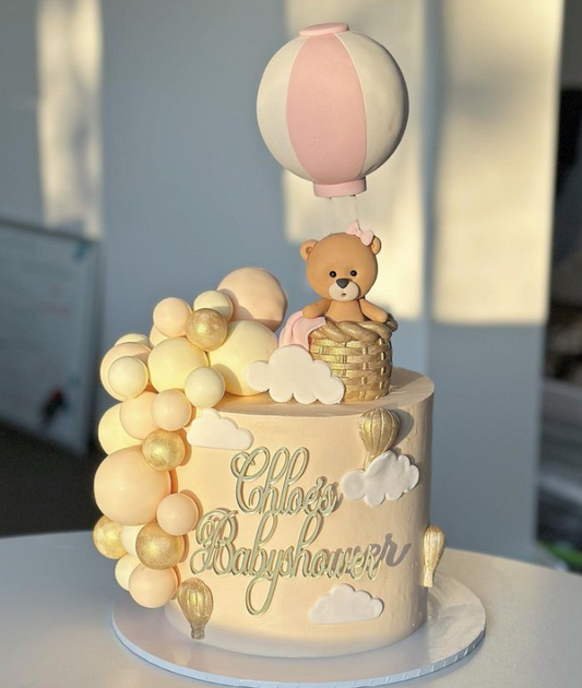 Hello World Cake Topper – Adorable Design for Baby Showers