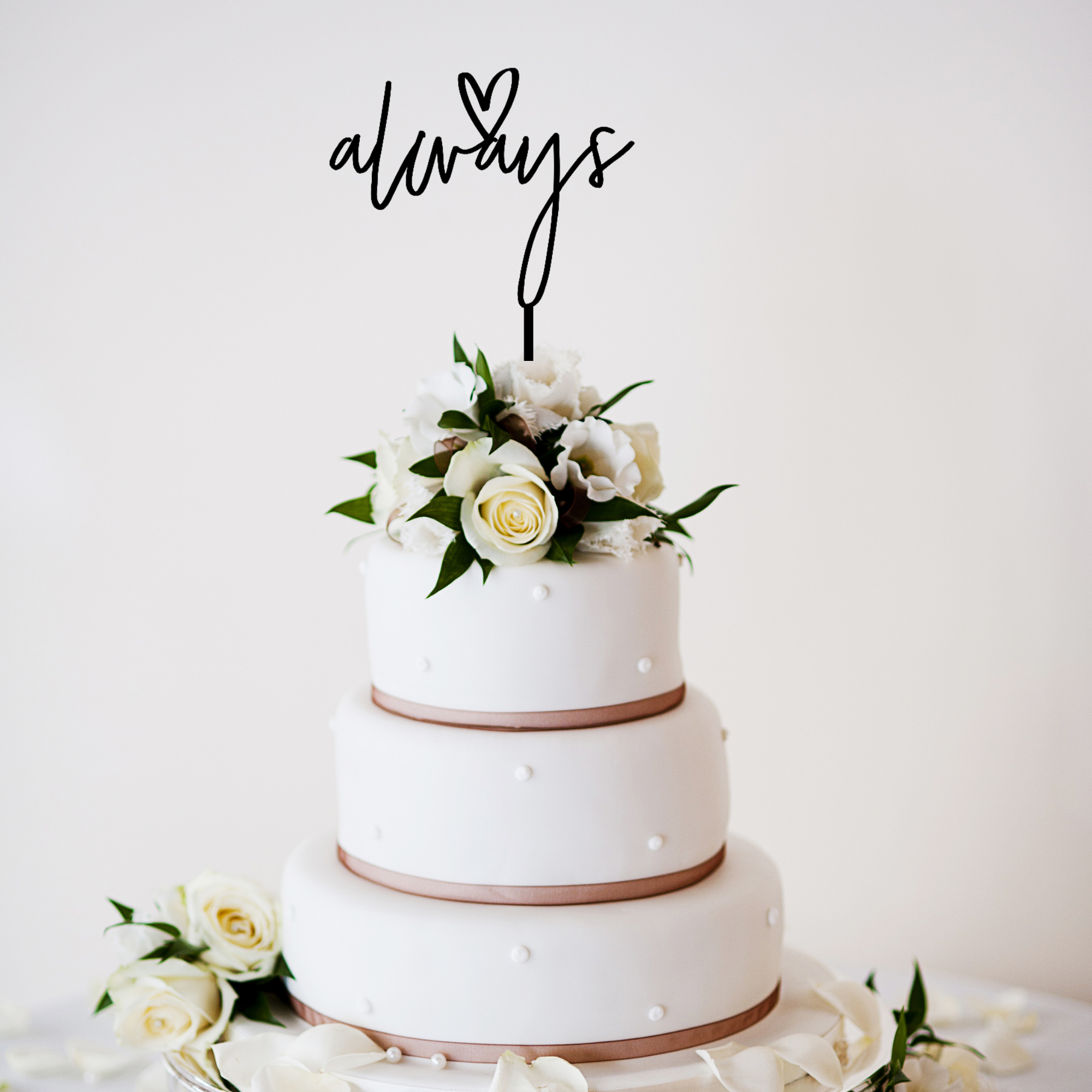 Love is Sweet Cake Topper – Acrylic Wedding Decoration
