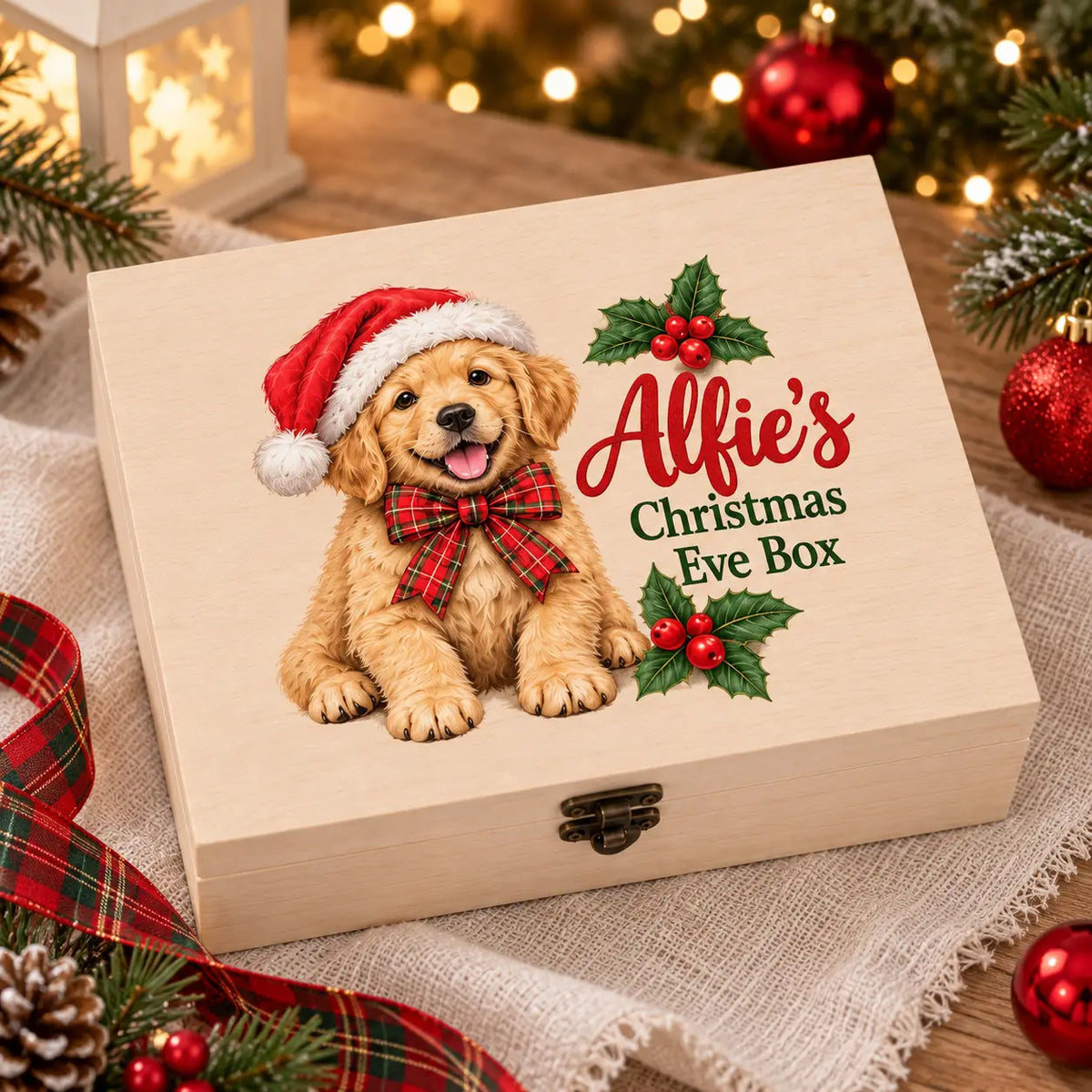 Alfie’s Puppy Christmas Eve Keepsake Box