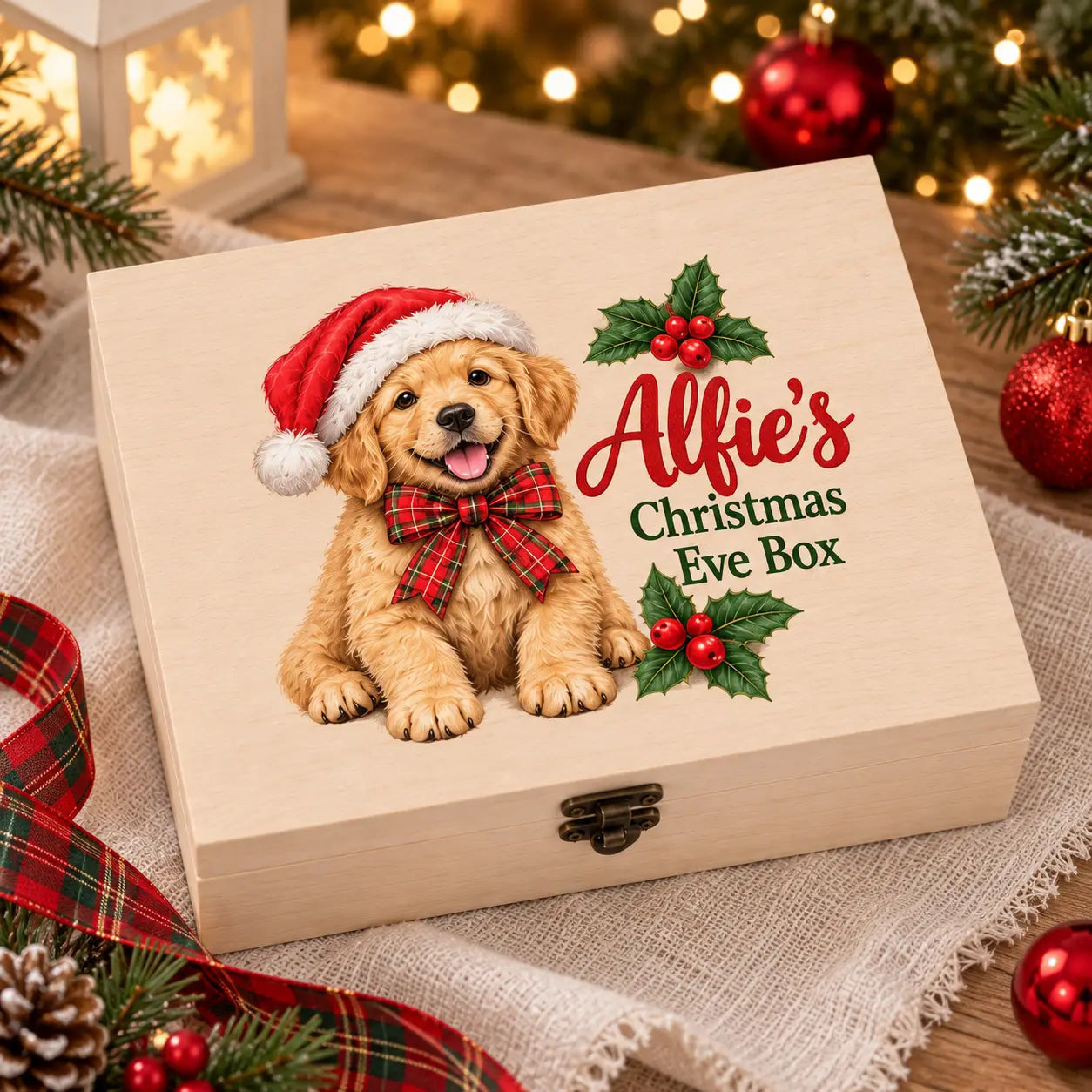Alfie’s Puppy Christmas Eve Keepsake Box