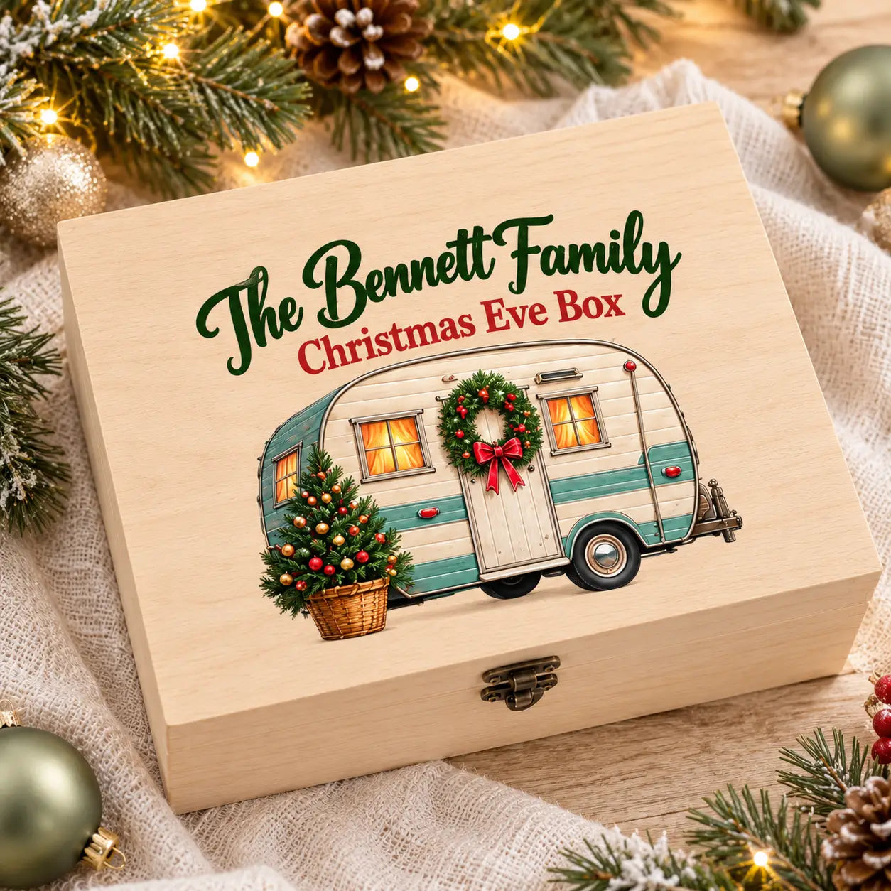 Bennett Family Caravan Christmas Eve Box