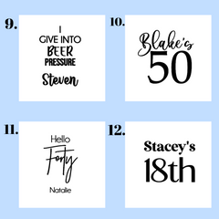 Personalised Stubby Cooler – Custom Printed Drink Holder