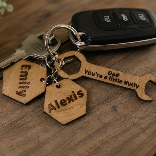 Personalised Laser Etched - Wrench Evermore Gifts & Favours