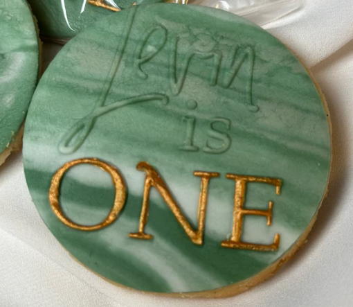 Oh Snap I’m One Fondant Debosser – Funny Cookie Stamp for First Birthday Edible Favours