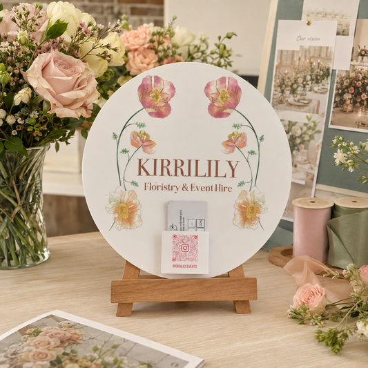 Custom Acrylic Company Sign | Personalised Business Logo Sign