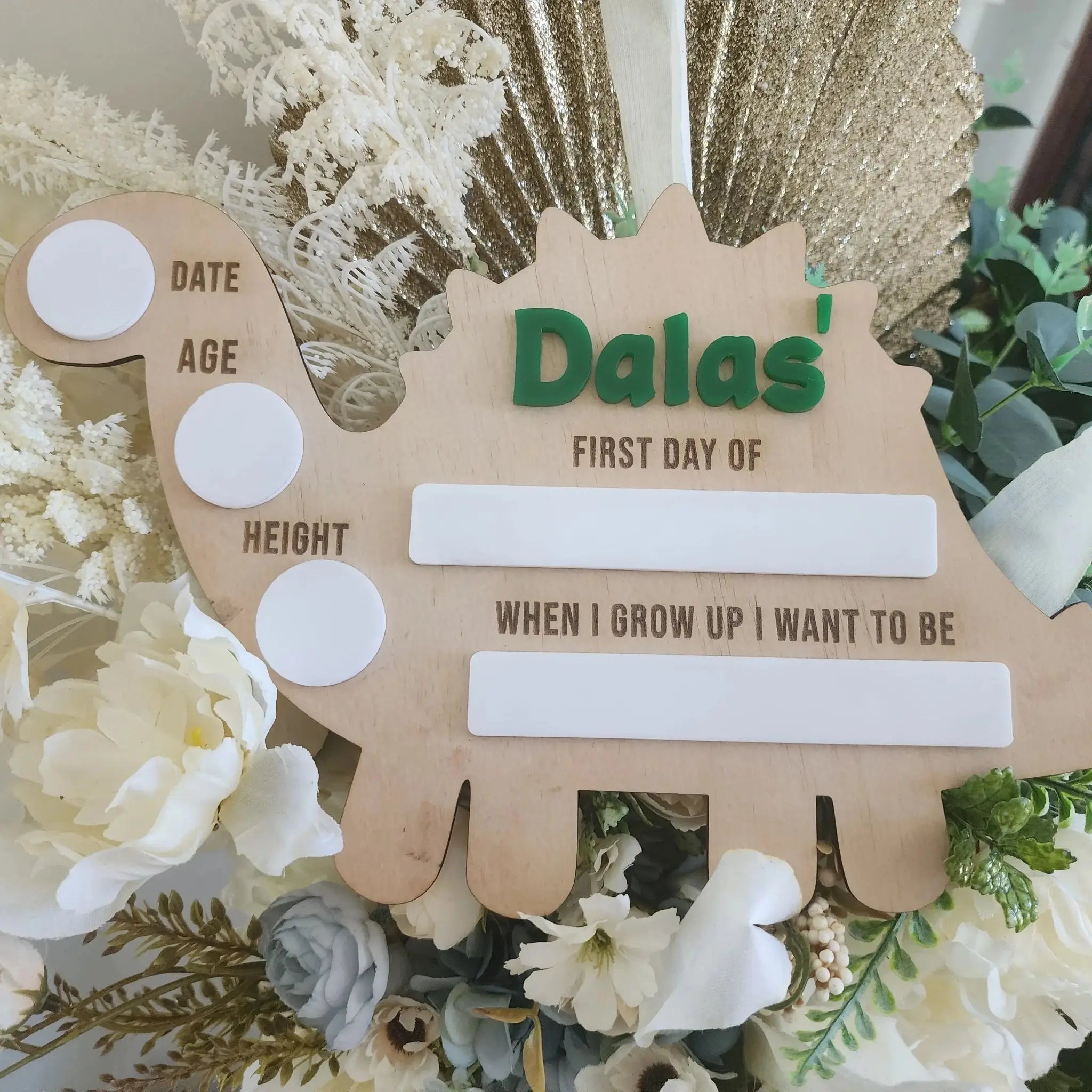 Milestone School Sign – Customised for Every Grade Evermore Gifts & Favours