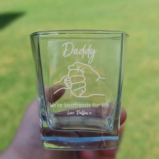 Custom Engraved Whisky Glass – Father’s Day Gift for Dad Evermore Gifts & Favours