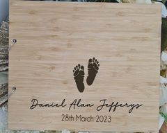 Personalised Baby Book – Custom Name Memory Keepsake