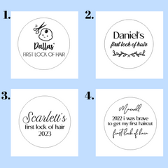 Personalised Baby Comb and Brush Set – Custom Newborn Gift