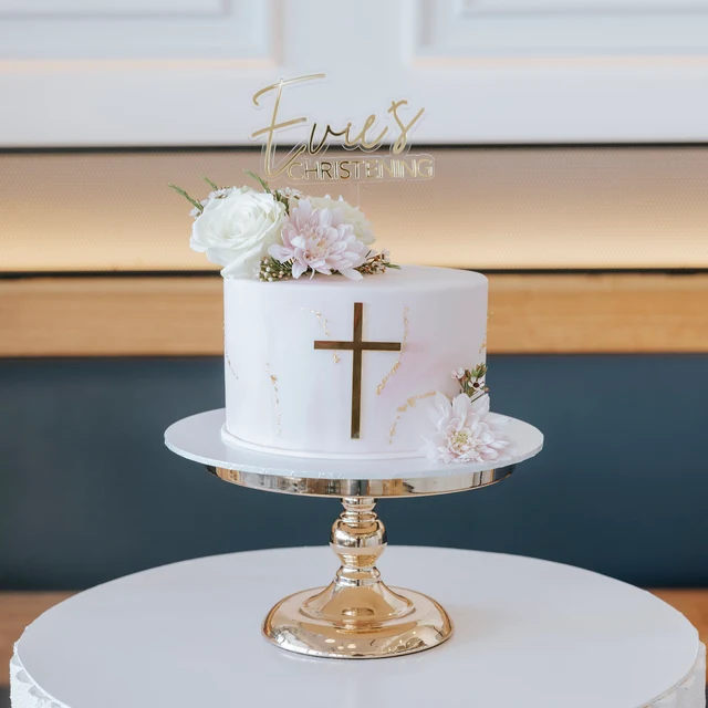 Custom Holy Communion Cake Topper – Personalised for Boys or Girls