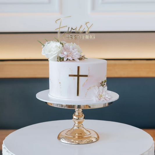Custom Holy Communion Cake Topper – Personalised for Boys or Girls