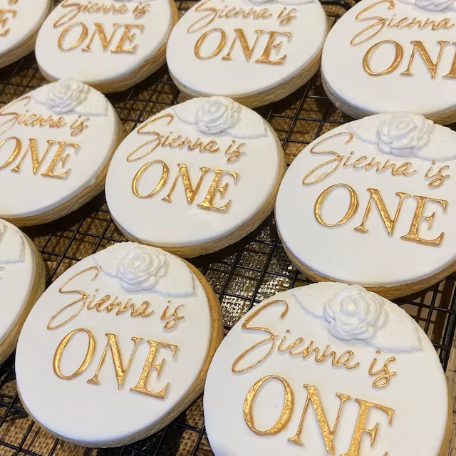 Party Time Fondant Debosser – Cookie Stamp for Celebration Cupcakes and Biscuits