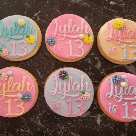 Birthday Cheers Fondant Stamp – Cookie Debosser for Cakes, Cupcakes & Cookies