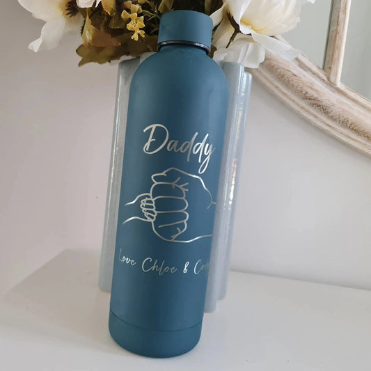 Insulated 750ml Stainless Steel Bottle – Personalised Gift Idea Evermore Gifts & Favours