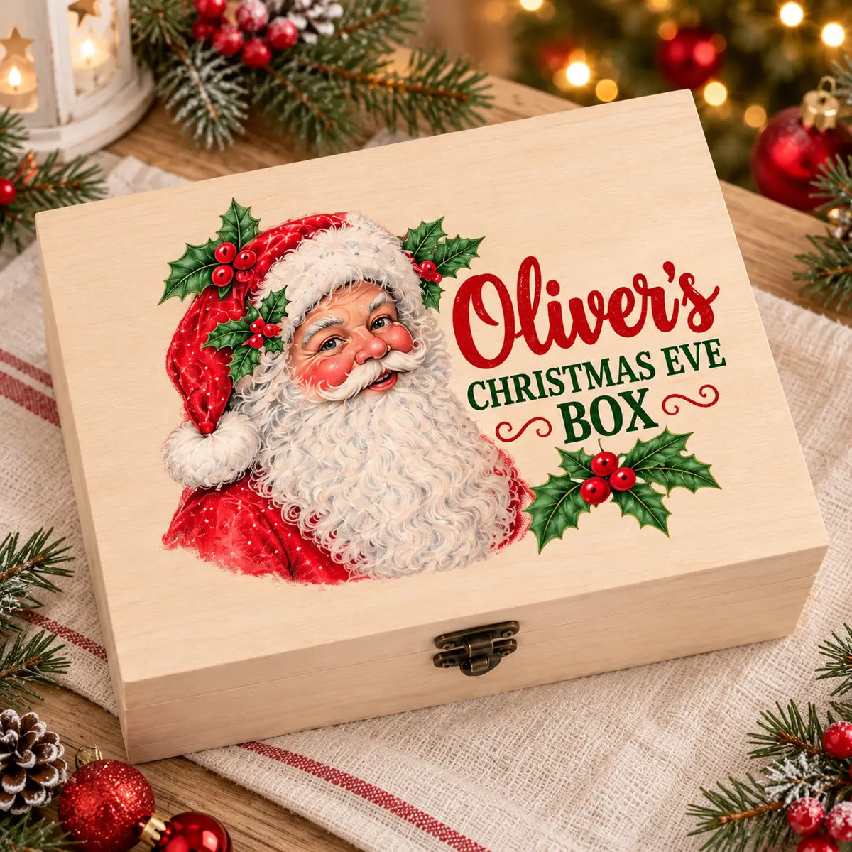 Oliver's Santa Christmas Eve Keepsake Box