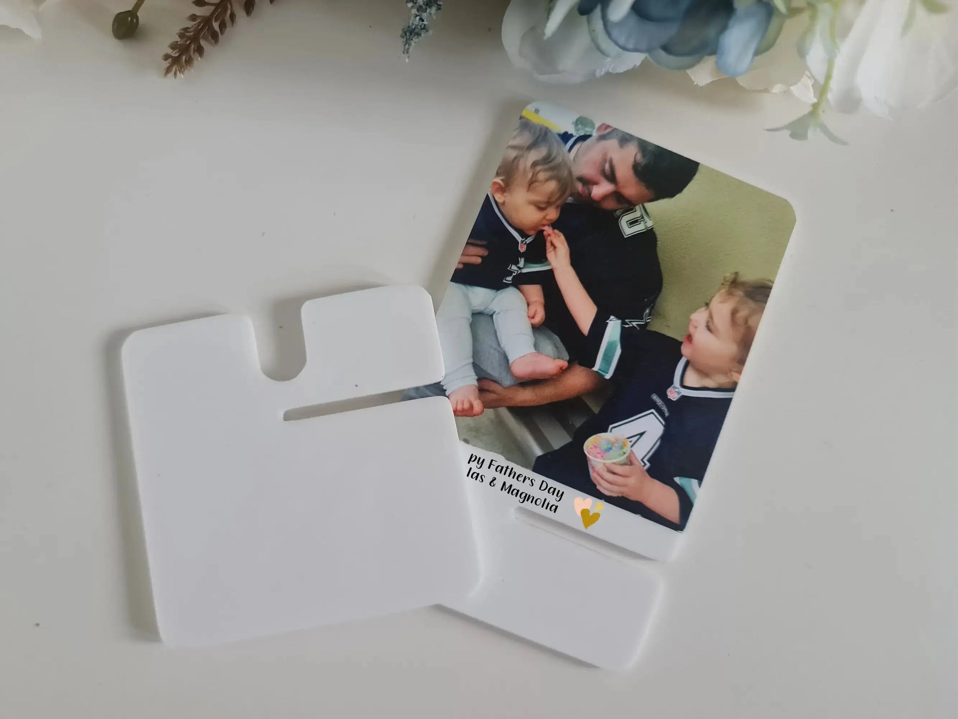Personalised Laser Cut & UV Printed DIY Phone Holder Evermore Gifts & Favours