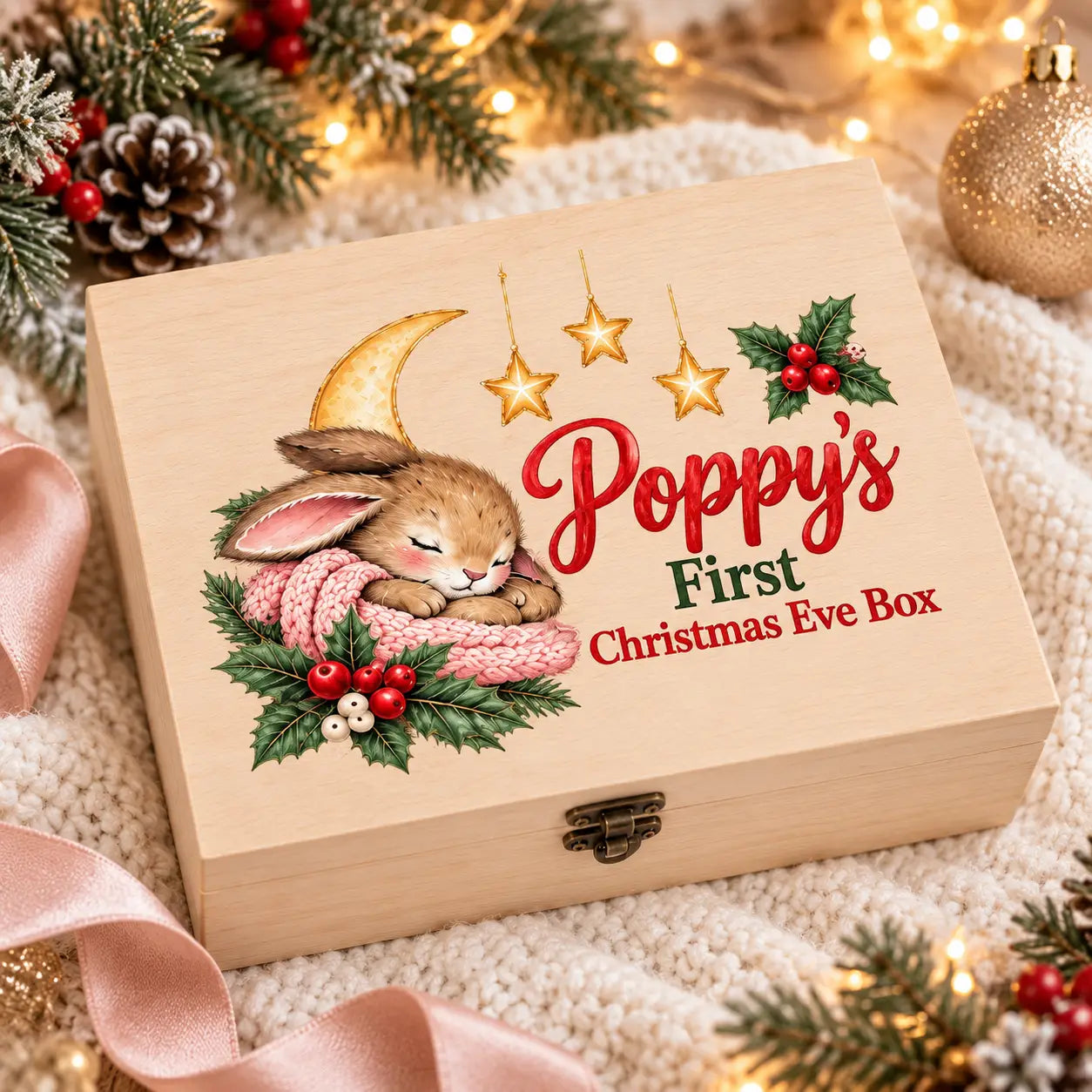 Poppy's First Christmas Eve Keepsake Box