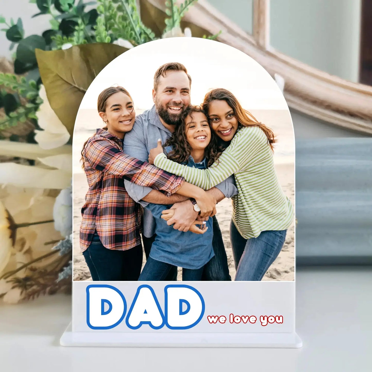 Personalised Father’s Day UV Printed Sign Father’s Day Sign – A Keepsake He’ll Always Treasure Evermore Gifts & Favours