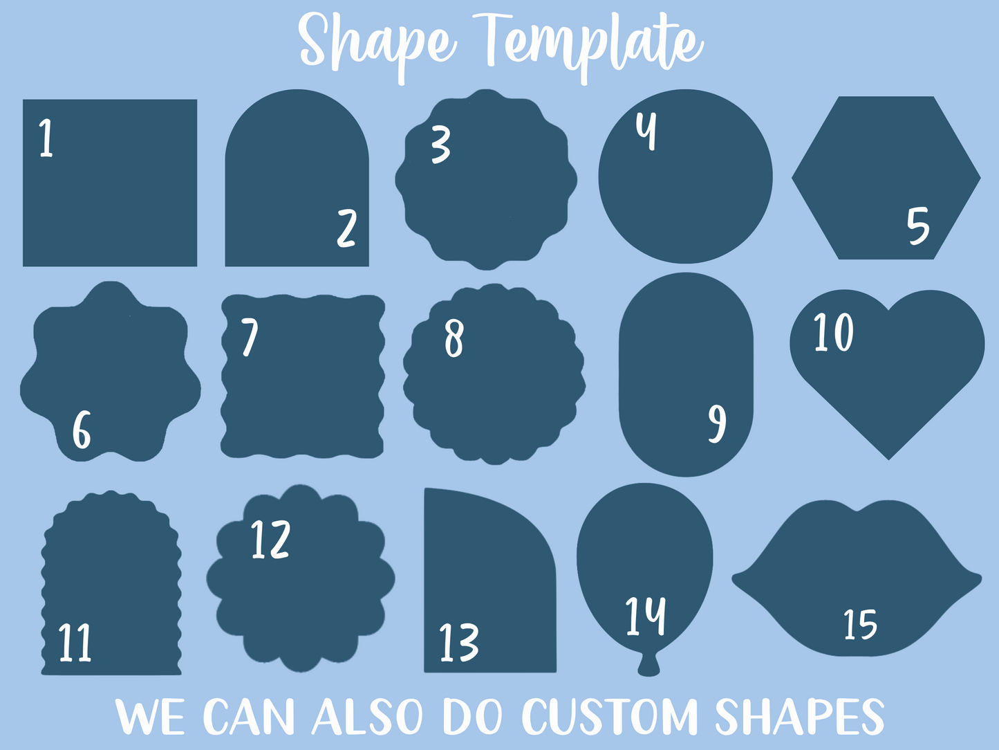 Birthday Drink Toppers – Custom Acrylic Toppers for Party Glasses