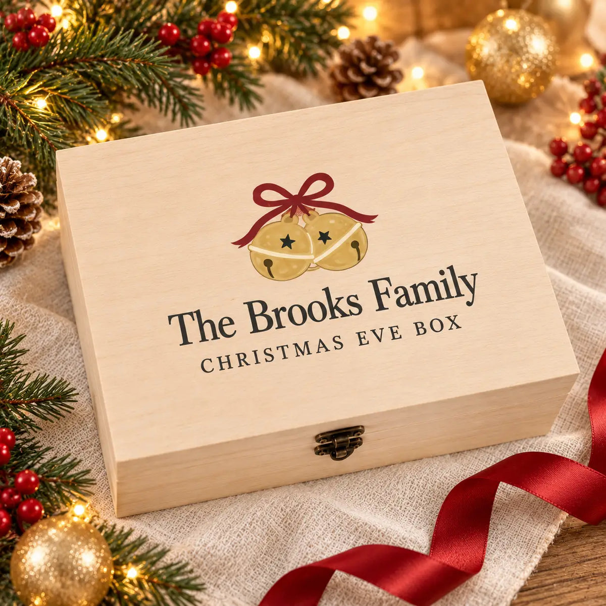 The Brooks family Christmas Eve box