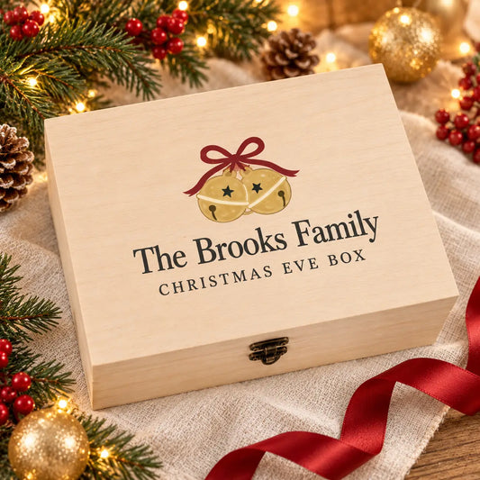 The Brooks family Christmas Eve box