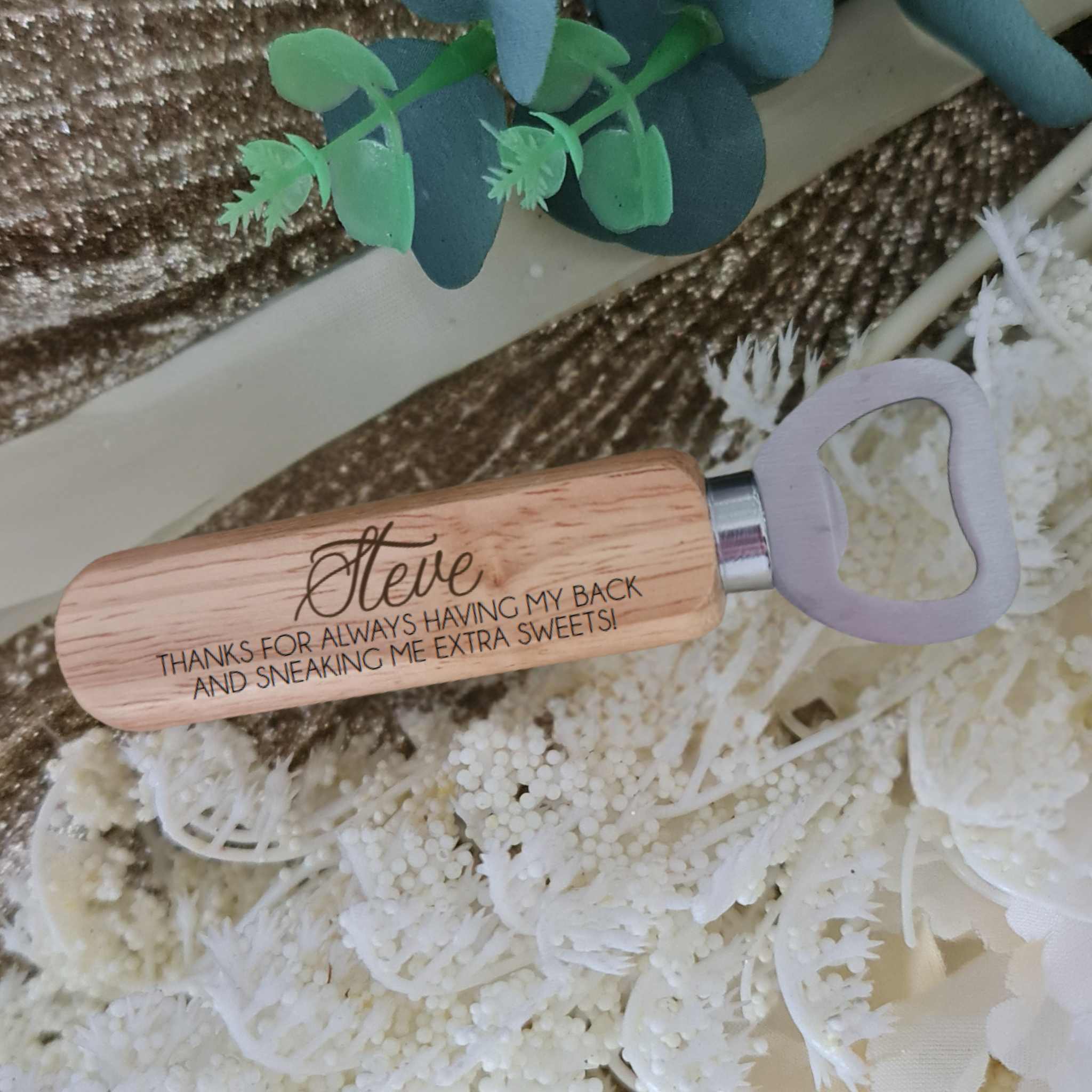 Personalised Godparent Bottle Opener